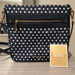 NEW! MICHAEL Michael Kors  JET SET CHARM NORTH SOUTH CROSSBODY